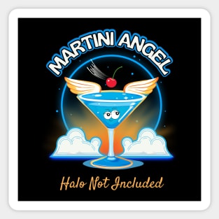 Martini Angel Sticker